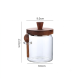 Glass Jar with Wooden Spoon 500 ml